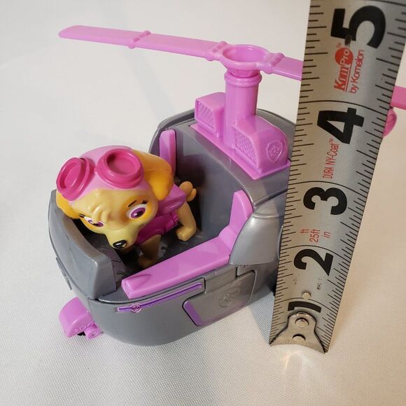 Nickelodeon Paw Patrol Skye Pup with Helicopter Pink Dog Toy Little Hands - Picture 6 of 12